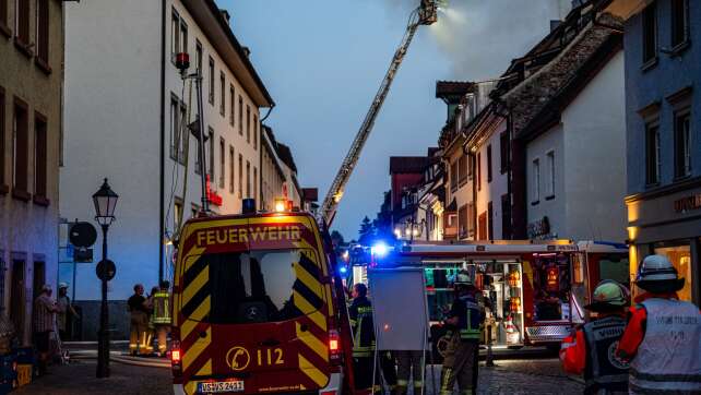 Gebäude in Villingen-Schwenningen teils eingestürzt