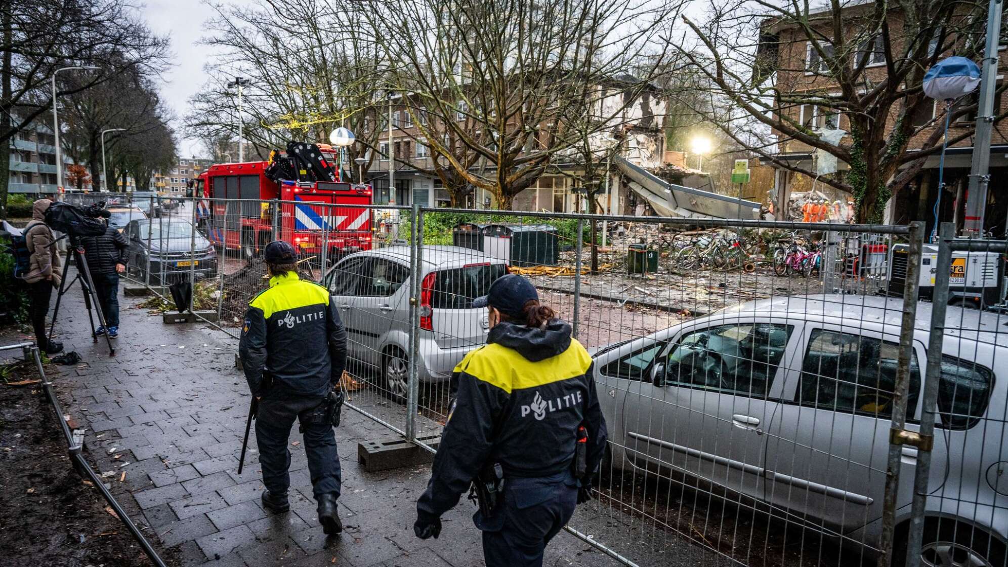 Explosion von Wohngebäude in Den Haag