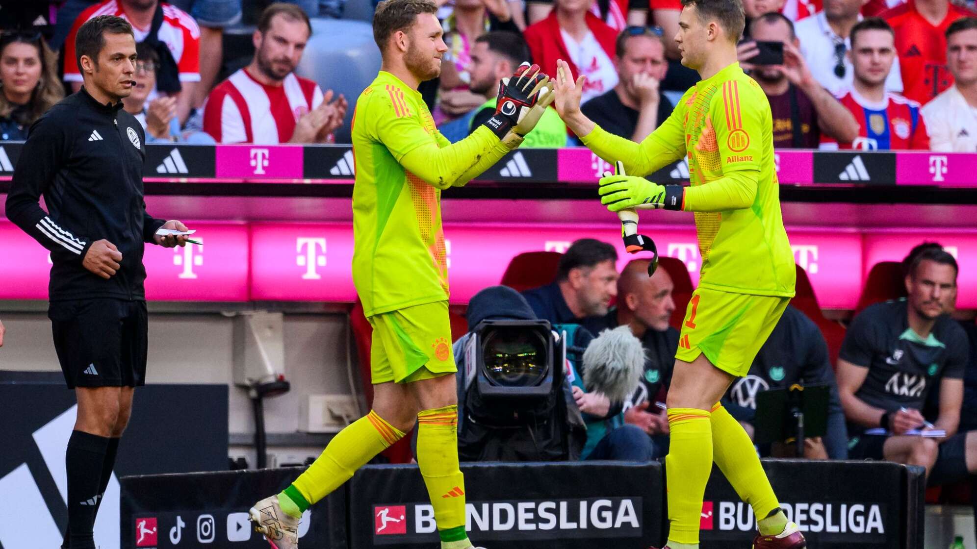 Daniel Peretz und Manuel Neuer