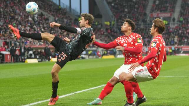 Kompanys Bayern kassieren in Mainz erste Bundesliga-Pleite