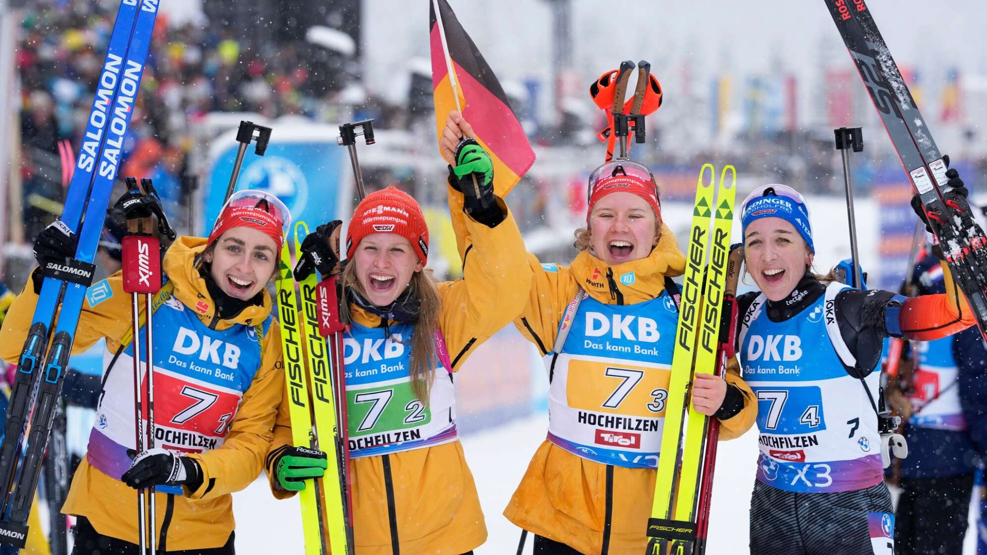 Biathlon-Weltcup in Hochfilzen