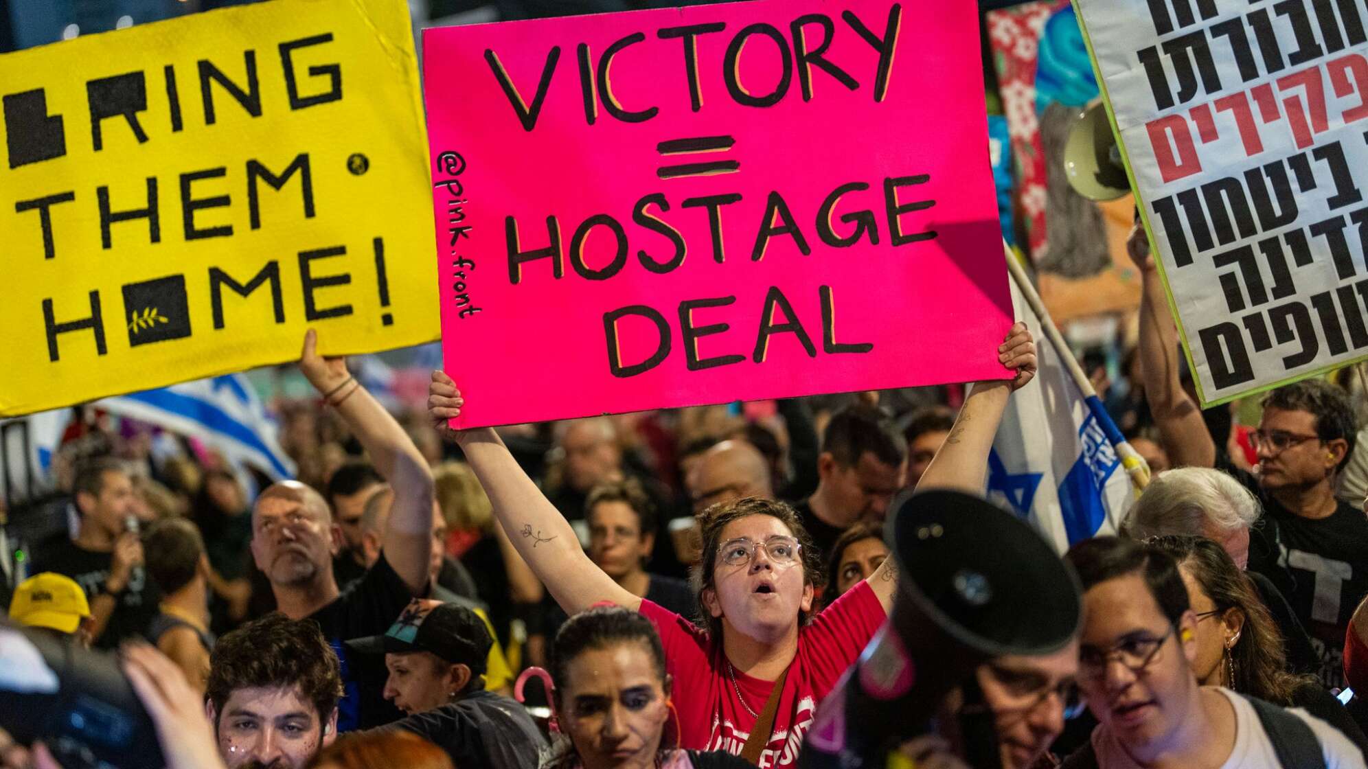 Nahostkonflikt - Proteste in Tel Aviv