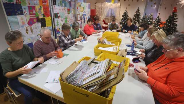 Bayerns Weihnachtspostamt geht in den Endspurt