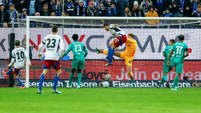 Greuther Fürth geht beim HSV unter