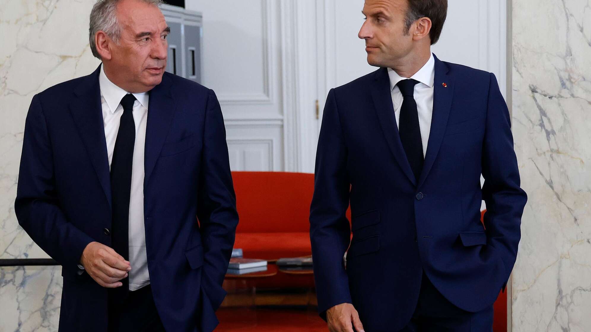 Premier Bayrou und Präsident Macron