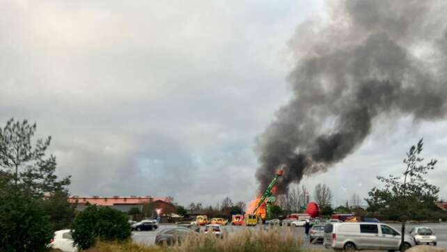 Hohe Schadenssumme nach Feuer in «Karls Erlebnis-Dorf»