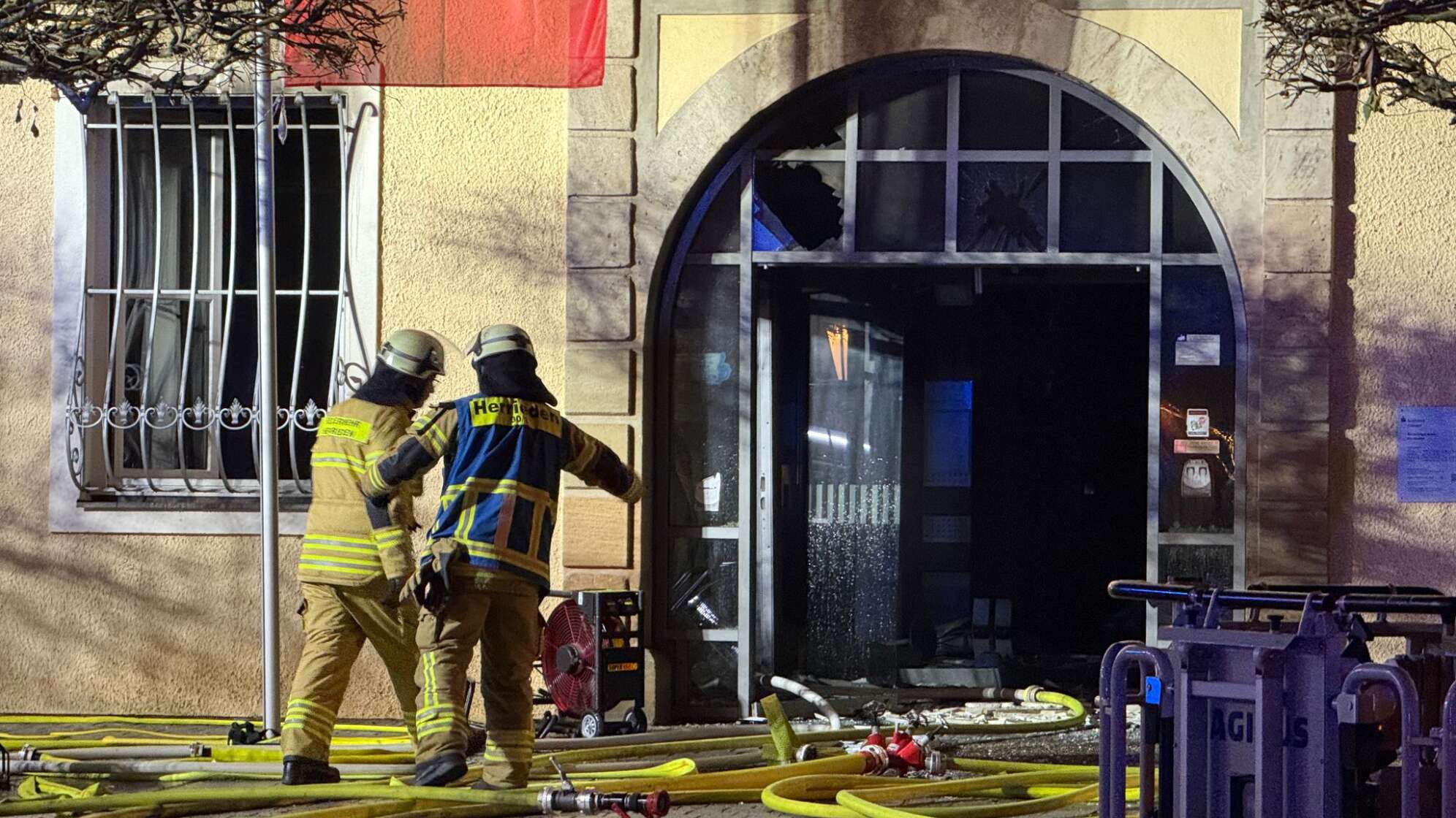 Geldautomaten-Sprengung in Herrieden