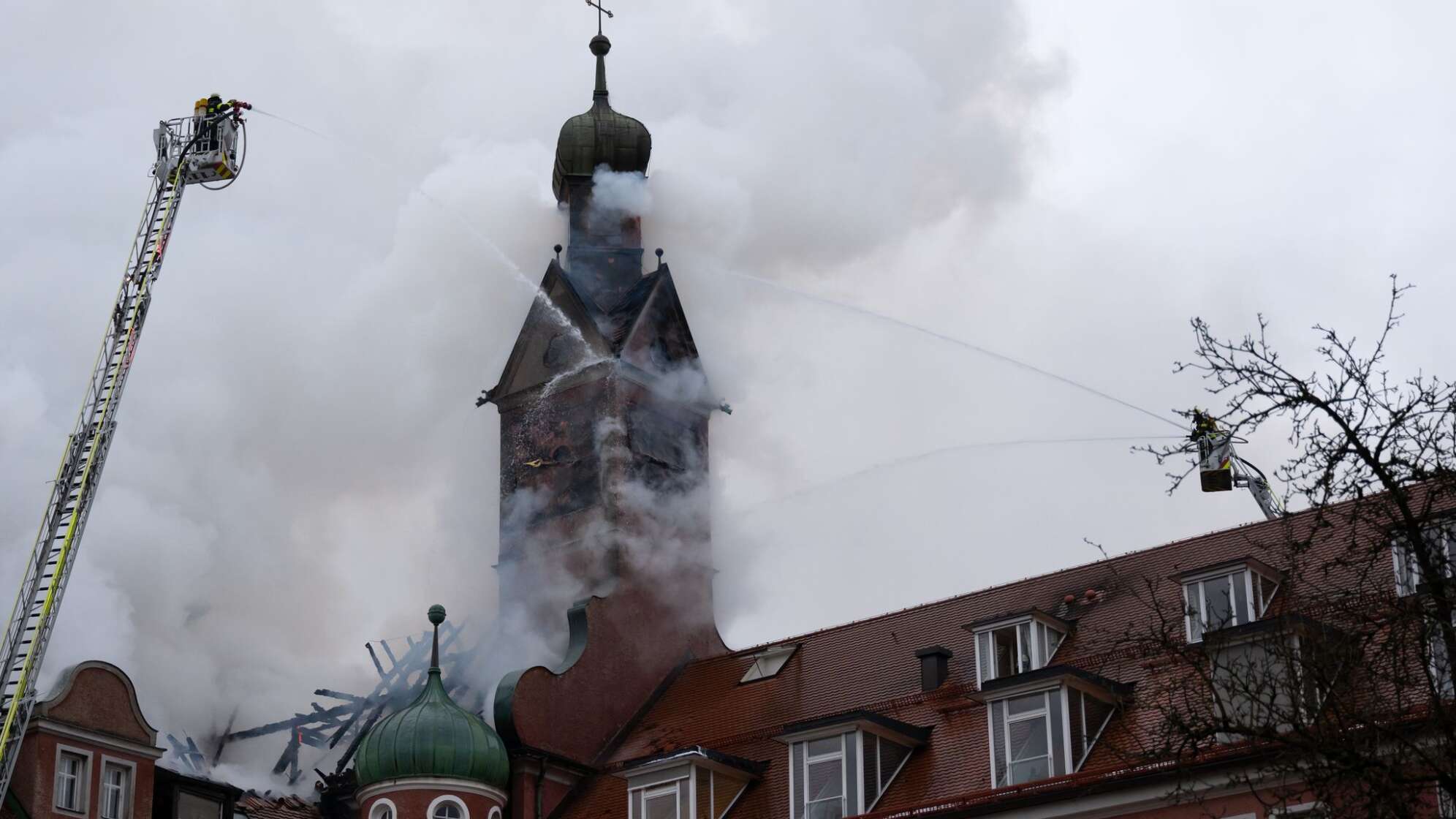 Brand in Seniorenheim in München