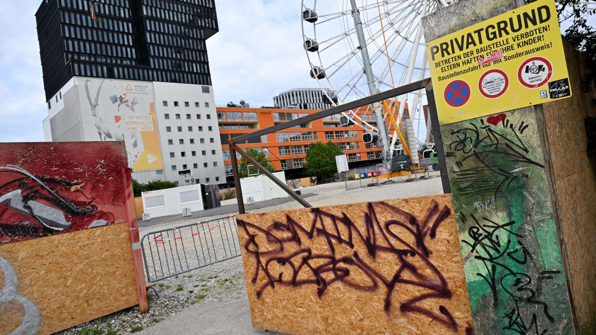 Bauplatz des neuen Münchner Konzerthauses