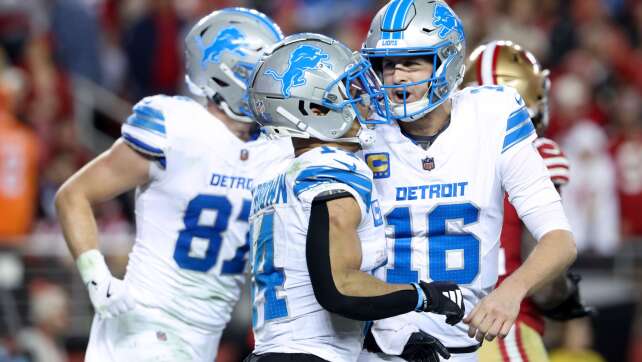 Detroit Lions gelingt Revanche in San Francisco