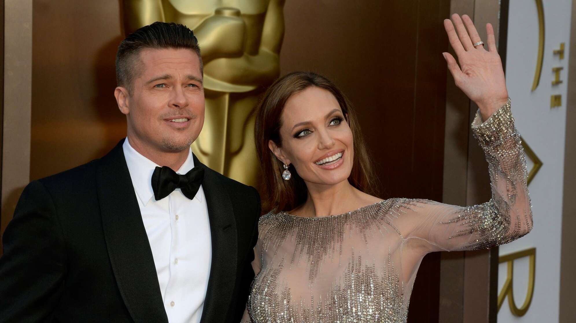 Brad Pitt und Angelina Jolie