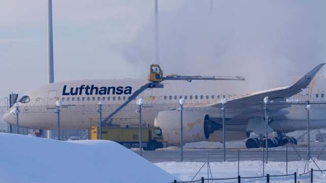 Glättegefahr: Einschränkungen am Münchner Flughafen