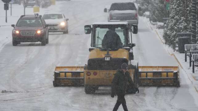 Heftiger Wintersturm trifft die USA