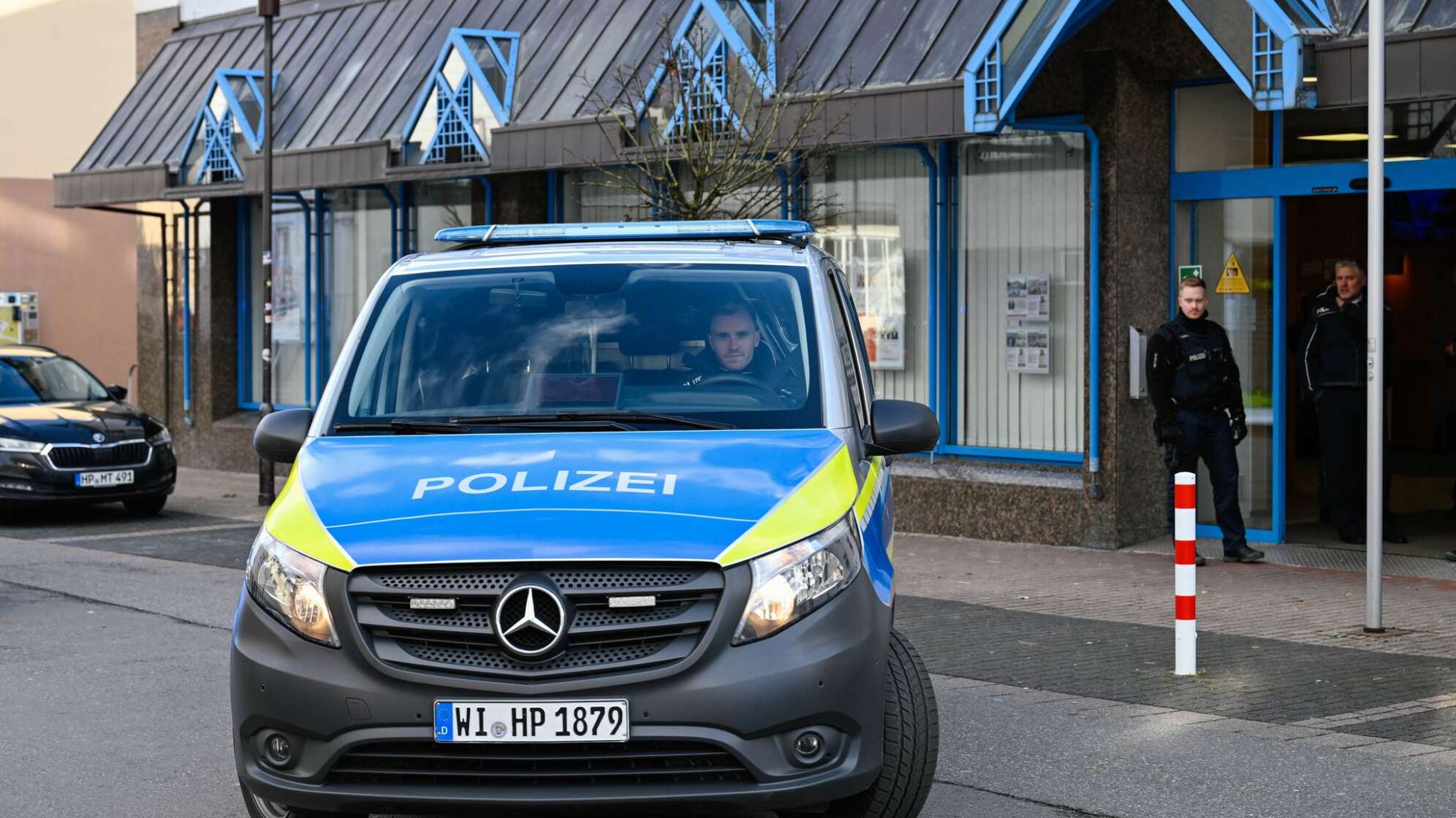 Großeinsatz der Polizei in Rimbach