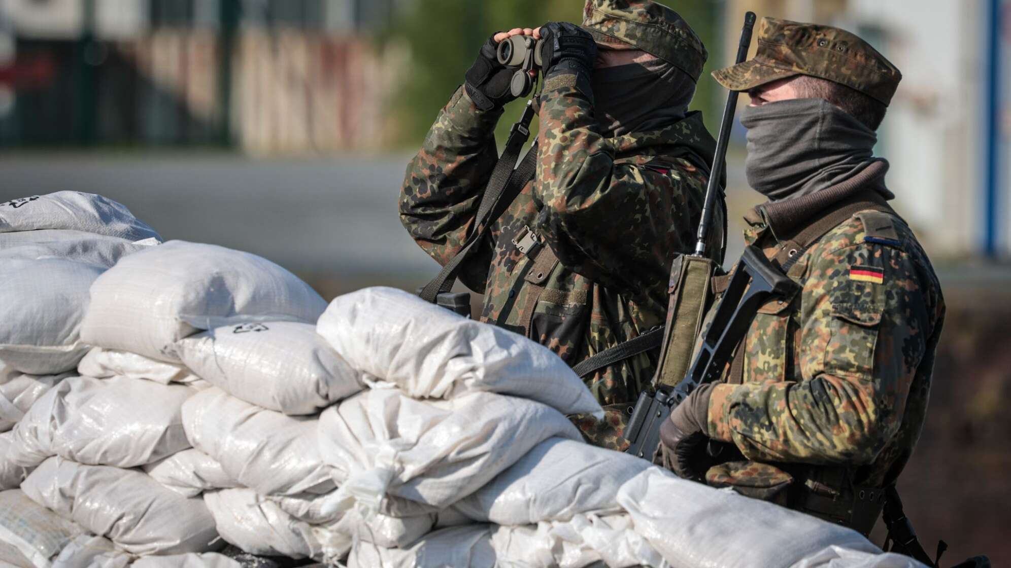 Heimatschützer bei der Bundeswehr-Übung "Fishtown Guard 2024"