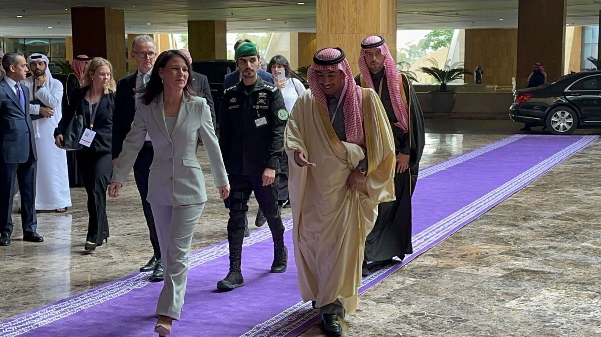 Außenministertreffen in Saudi-Arabien - Baerbock