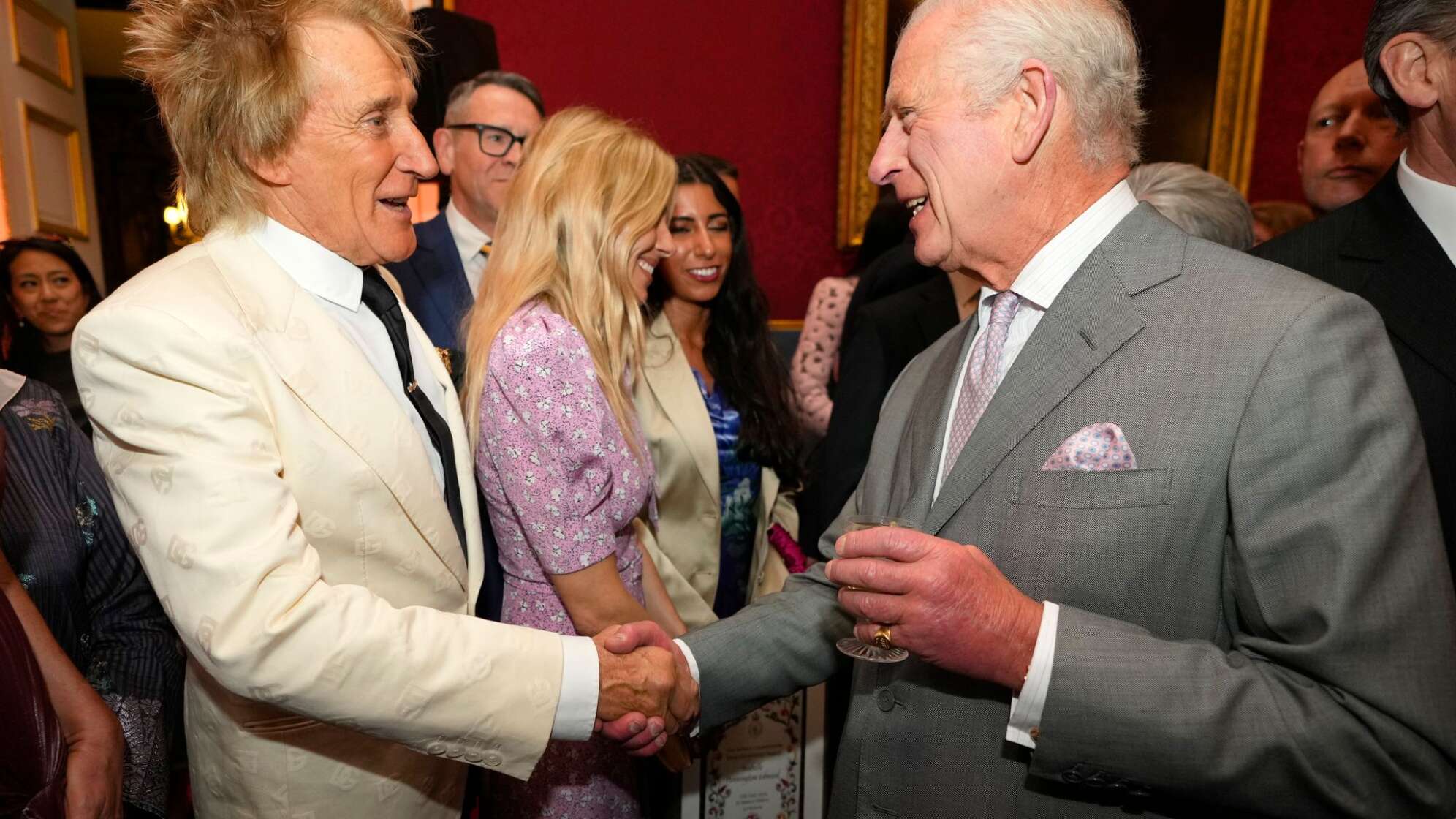 Rod Stewart und König Charles III.