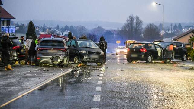 Unzählige Glatteisunfälle im Süden Deutschlands