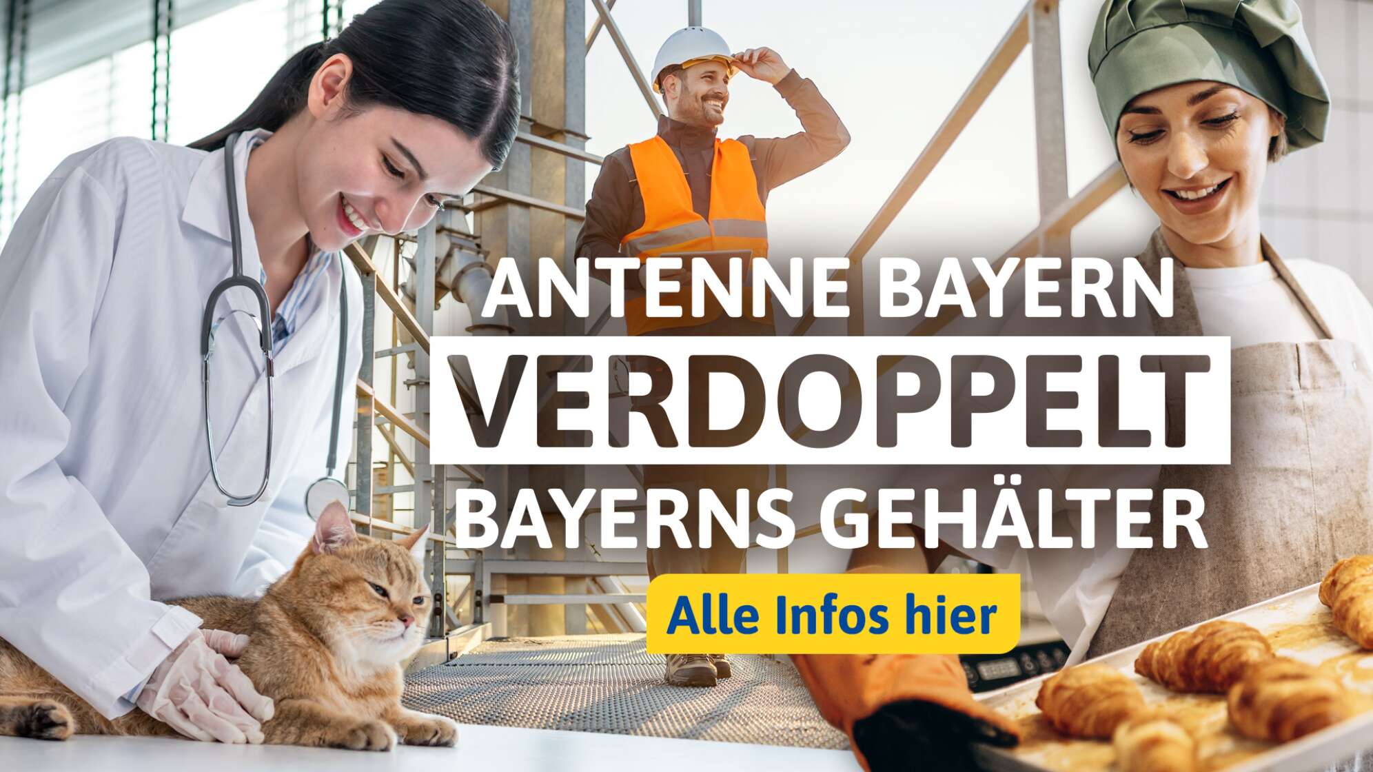 ANTENNE BAYERN verdoppelt Bayerns Gehälter