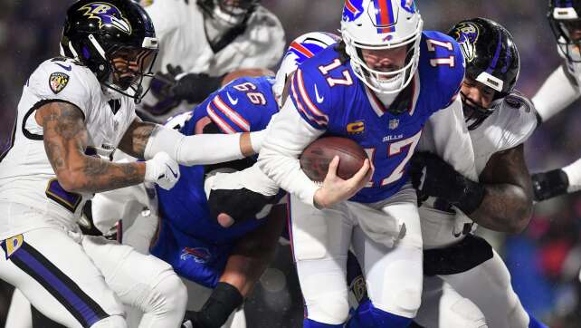 Bills bezwingen Ravens nach Drama in NFL-Playoffs