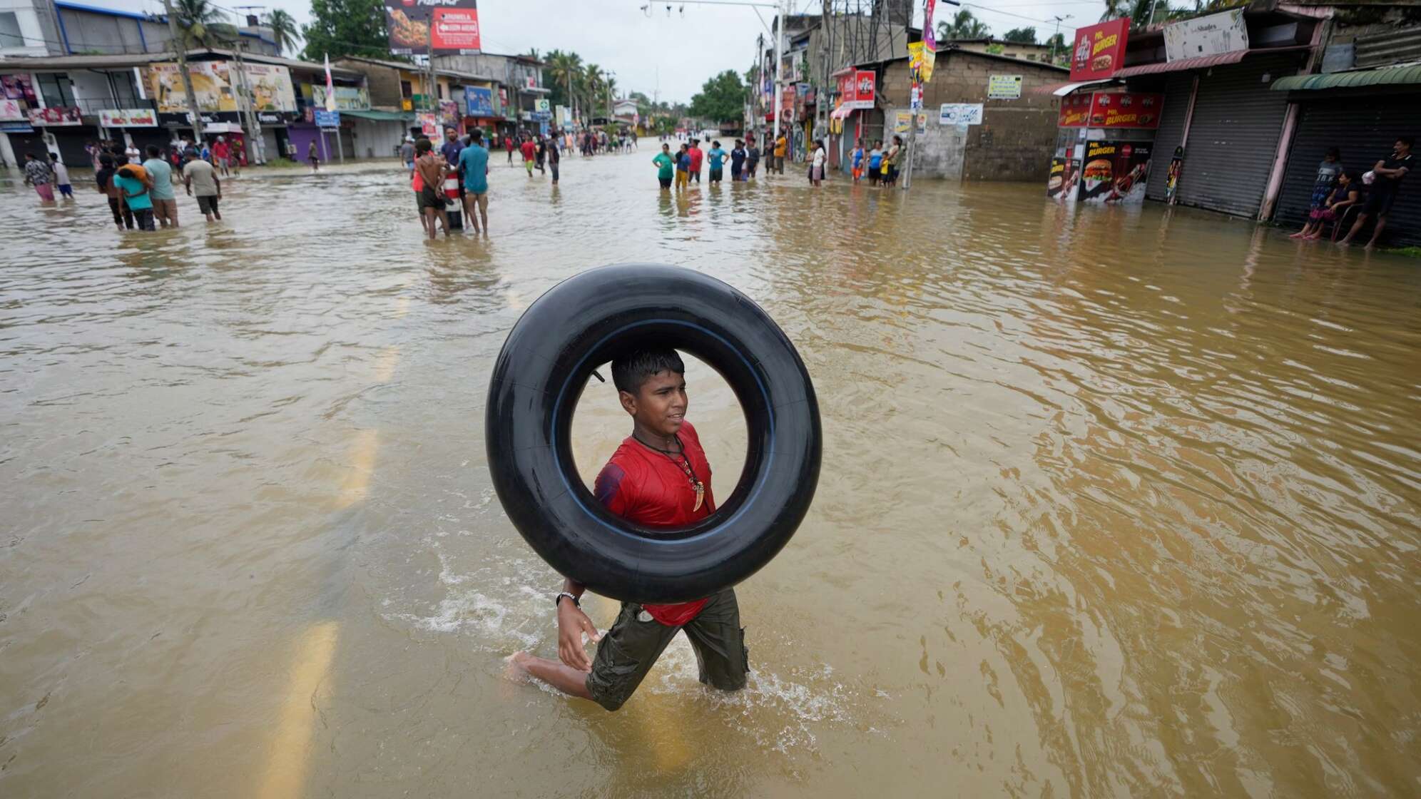 Unwetter in Sri Lanka