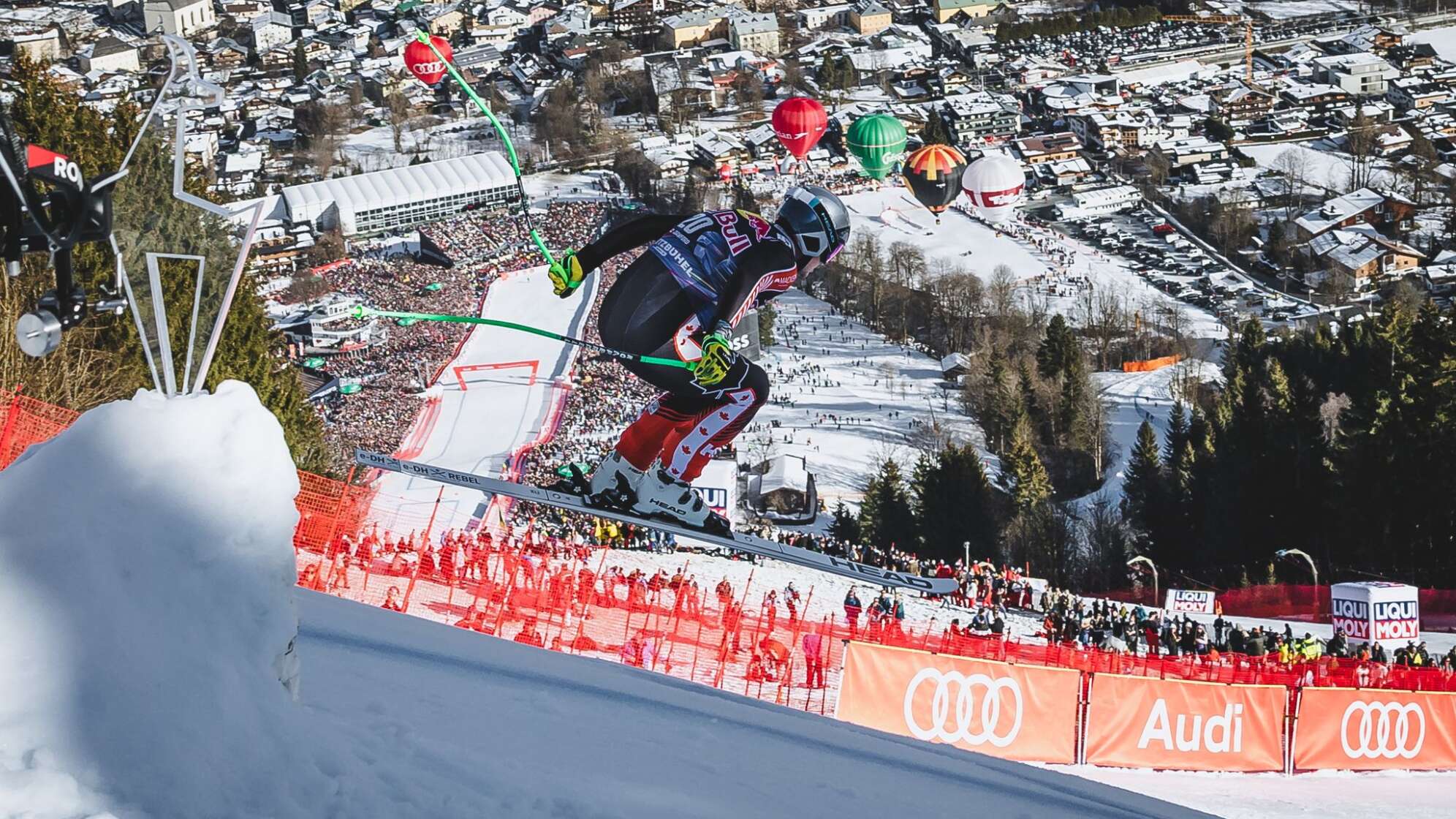 Ski alpin - Abfahrt der Männer in Kitzbühel