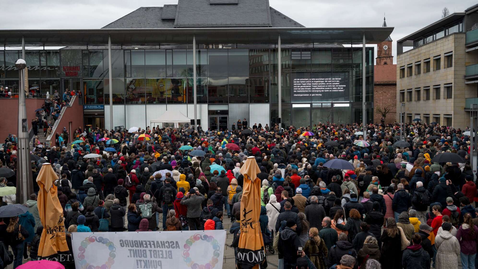 Nach tödlichem Angriff in einem Park in Aschaffenburg