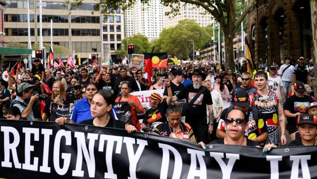 Gedenken an Kolonisierung: Australia Day sorgt für Proteste