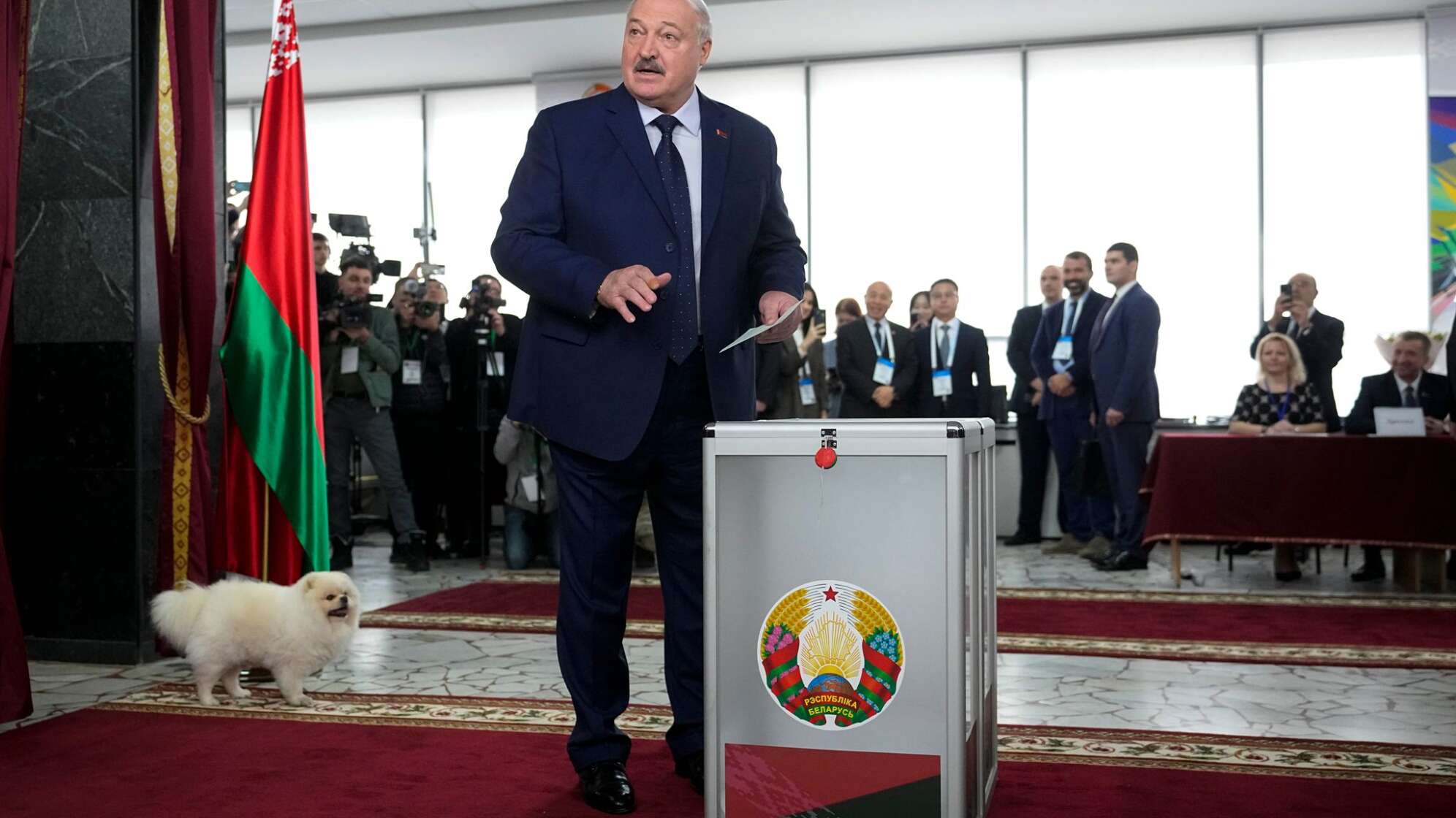 Präsidentenwahl in Belarus