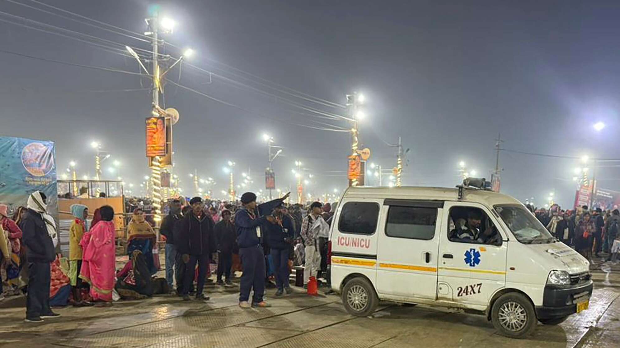 Hindu-Fest Maha Kumbh Mela in Indien