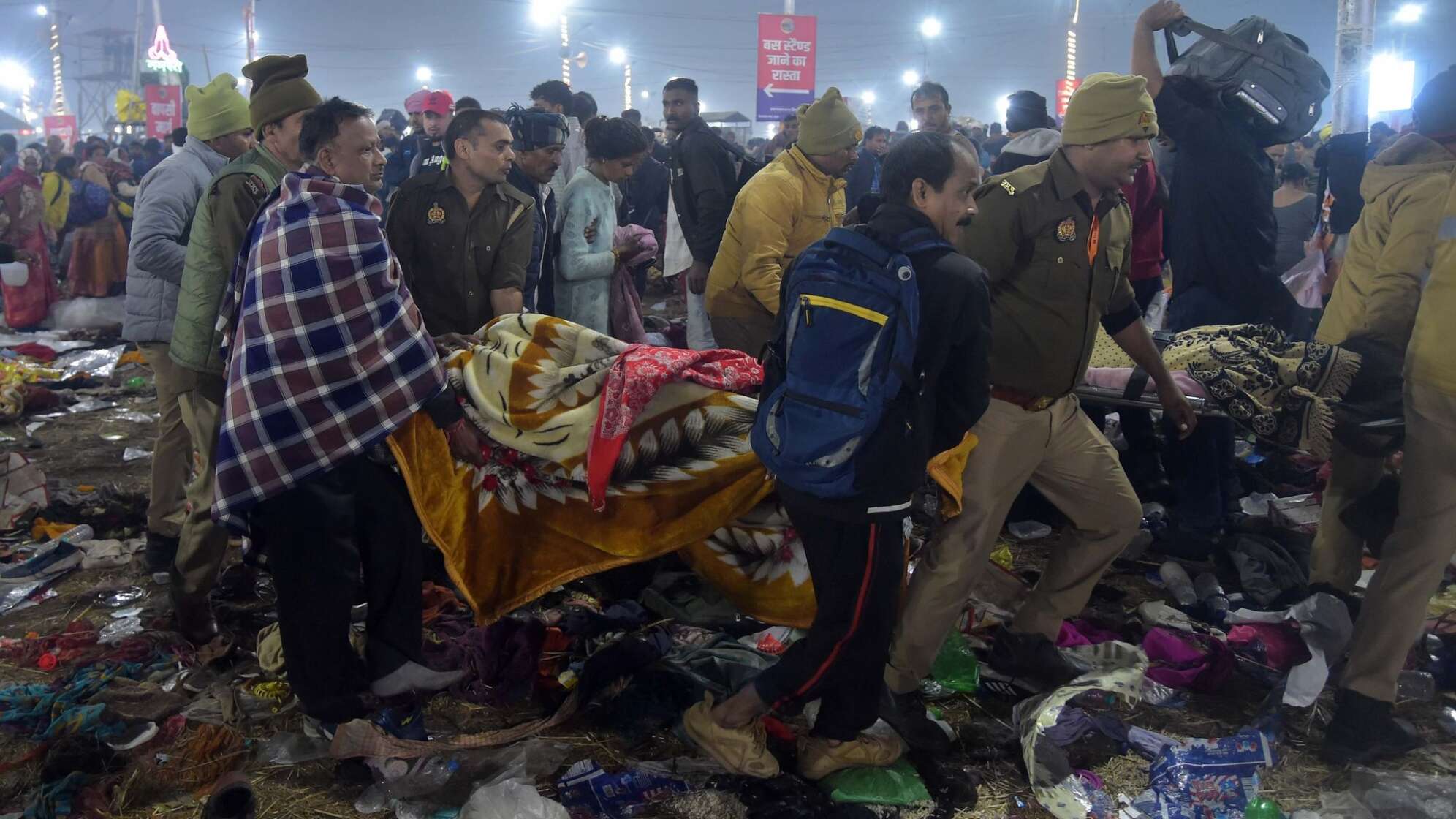 Hindu-Fest Maha Kumbh Mela in Indien