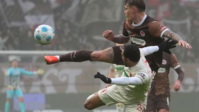 St. Pauli nur 1:1 gegen Augsburg