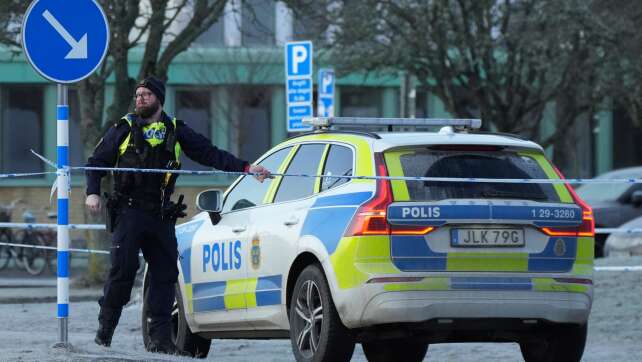 Polizei: Mutmaßlicher Örebro-Schütze hatte mehrere Waffen