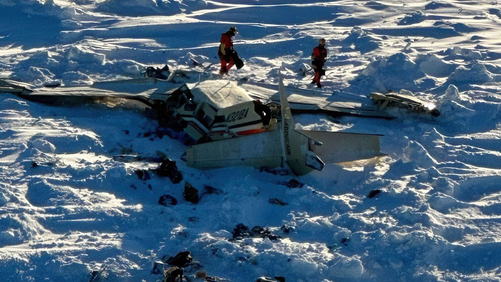 Flugzeug in Alaska abgestürzt