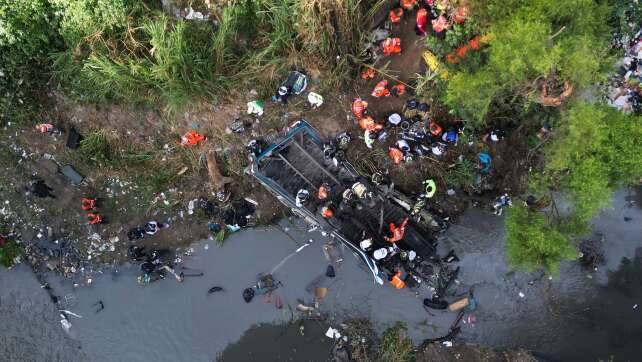 Mehr als 50 Tote bei Busunglück in Guatemala