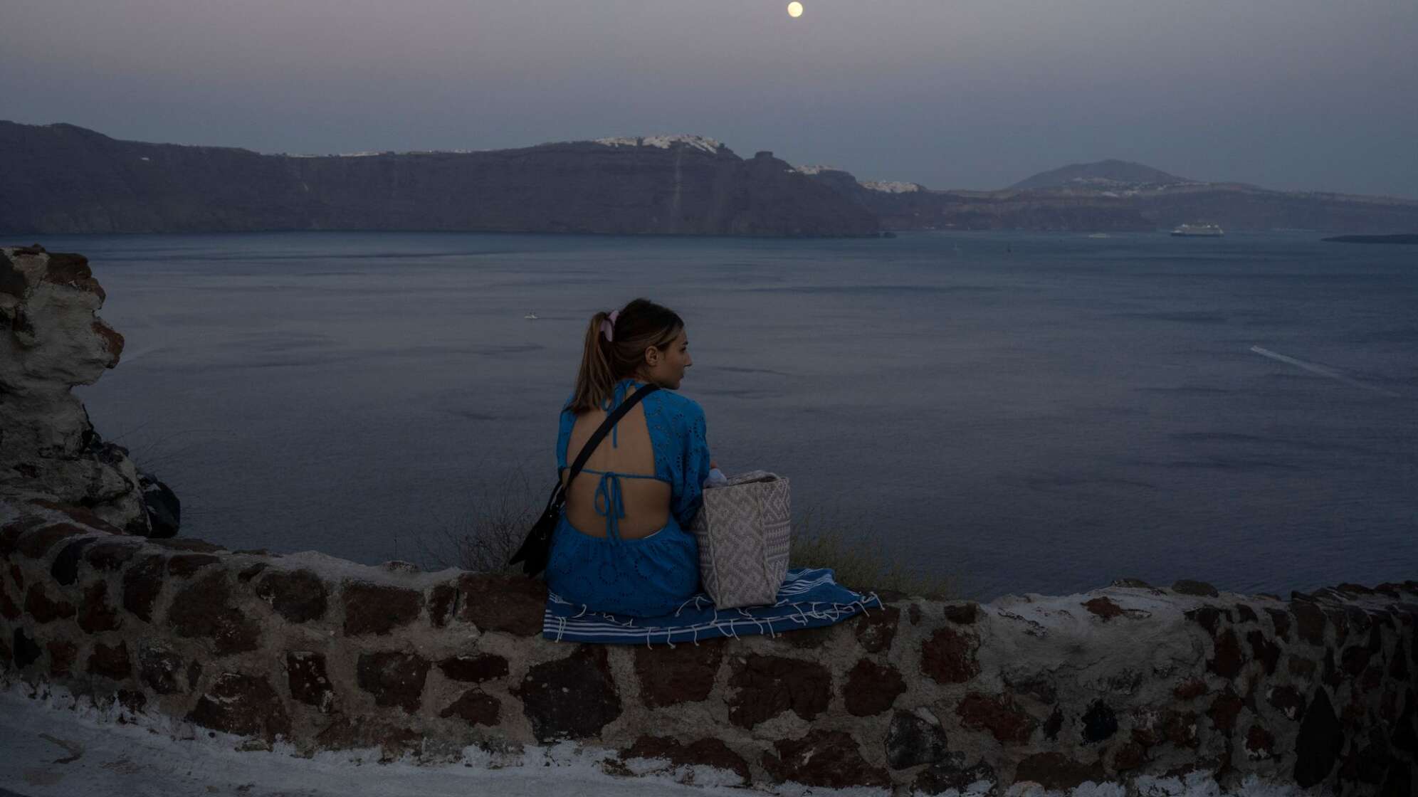 Sonnenuntergang auf Santorini