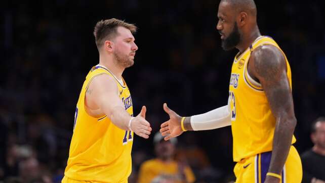 «Neuer Nachbar» Dončić mit gutem Lakers-Debüt