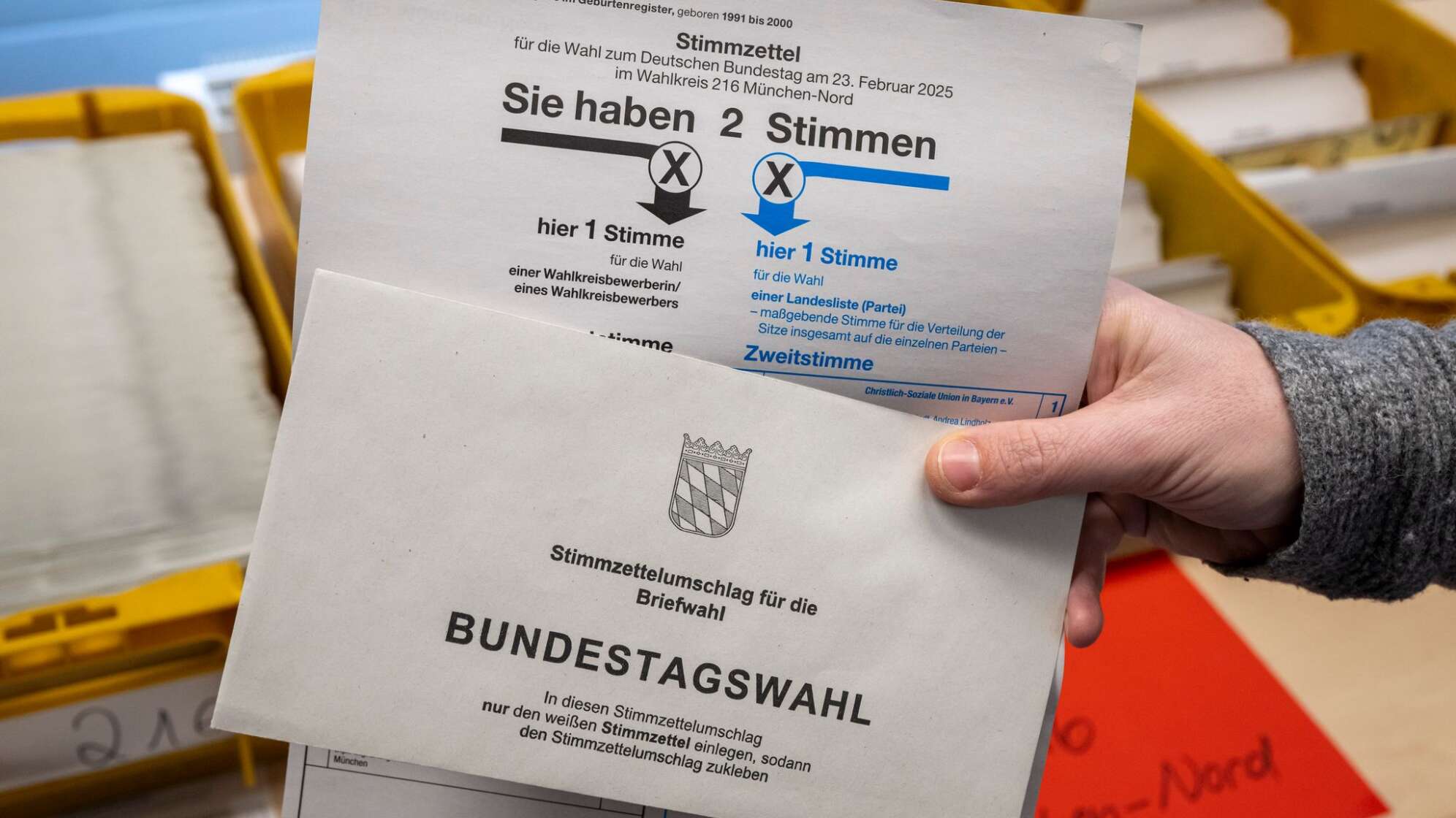 Bundestagswahl 2025 - Briefwahl