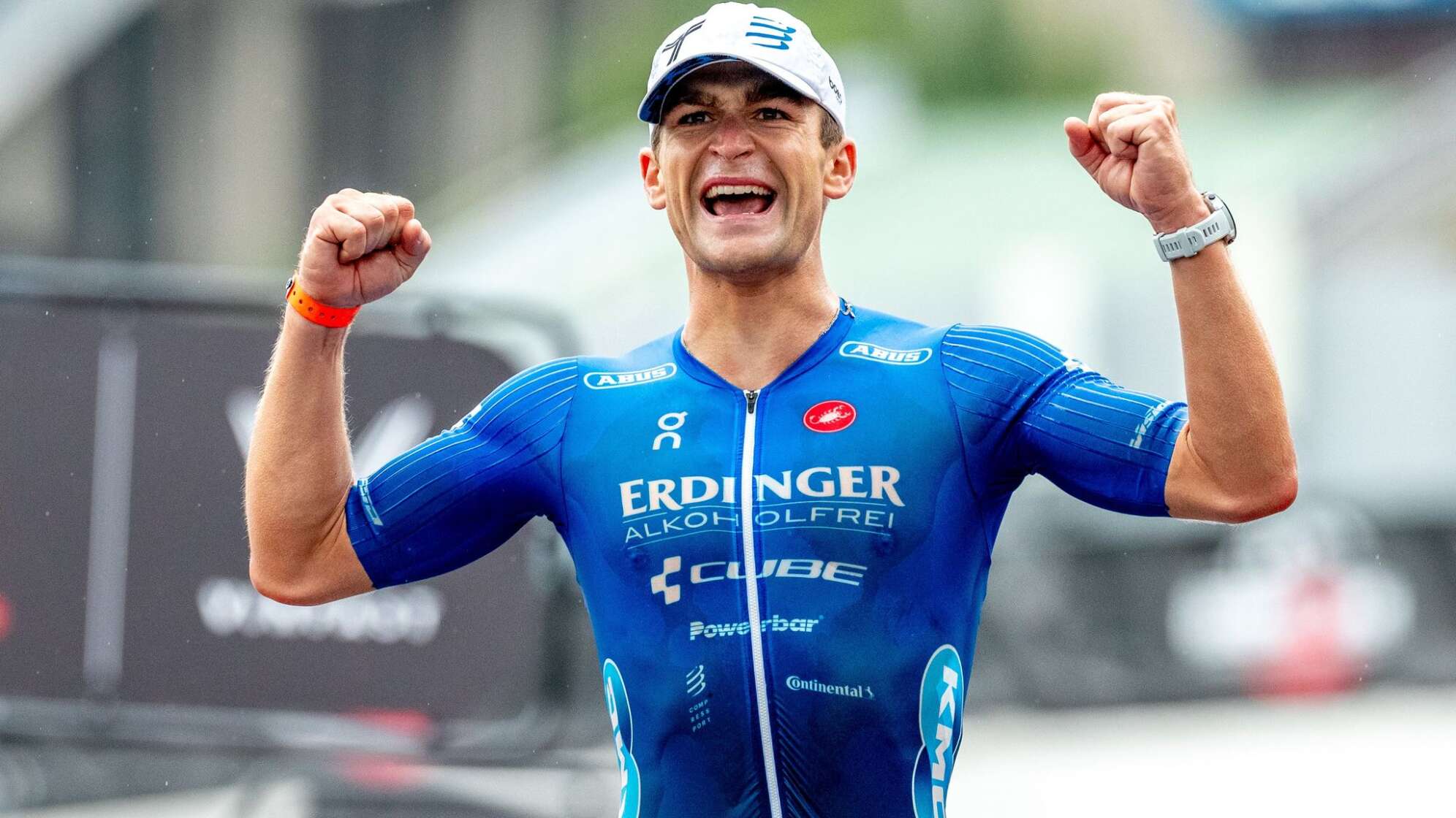 Triathlet Frederic Funk