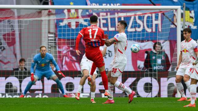 Nach 0:2-Schock: Leipzig nur Remis gegen Heidenheim