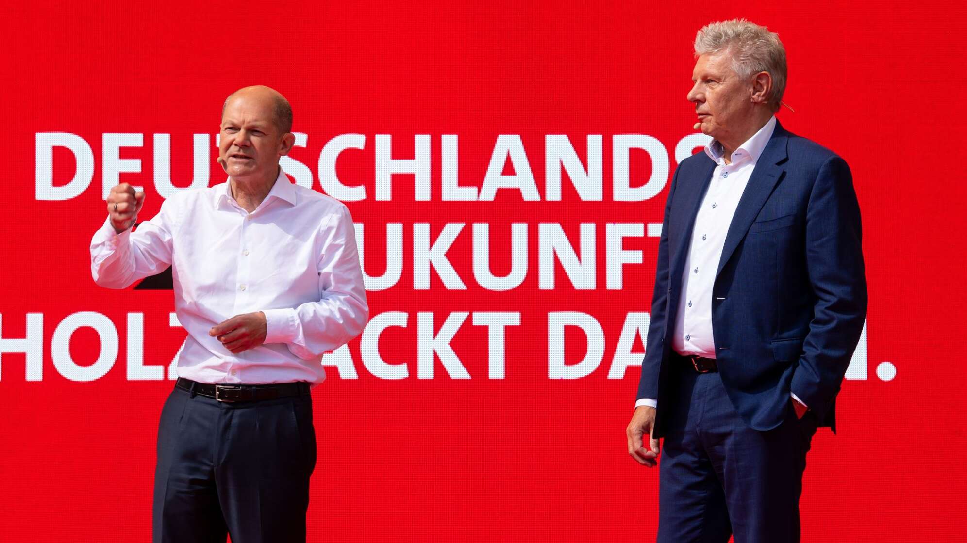 Olaf Scholz und Dieter Reiter