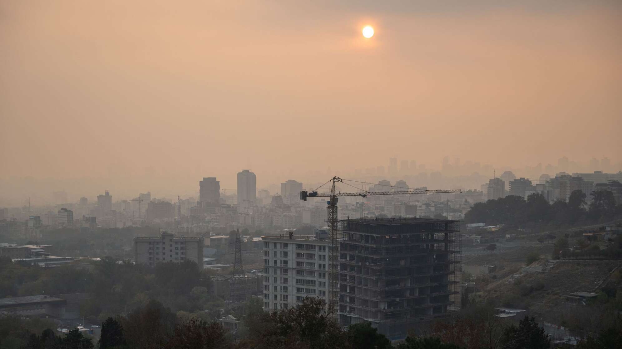 Smog in Teheran