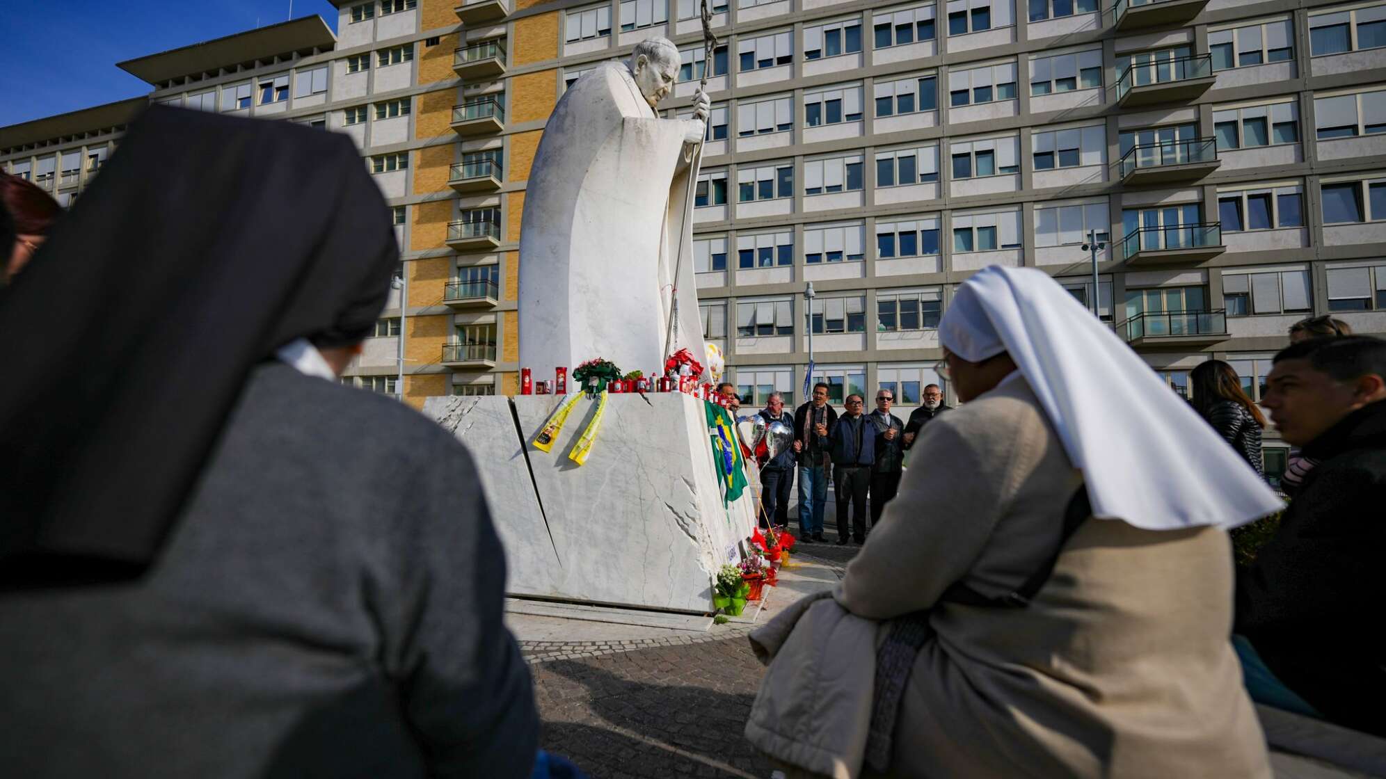 Papst im Gemelli-Krankenhaus in Rom