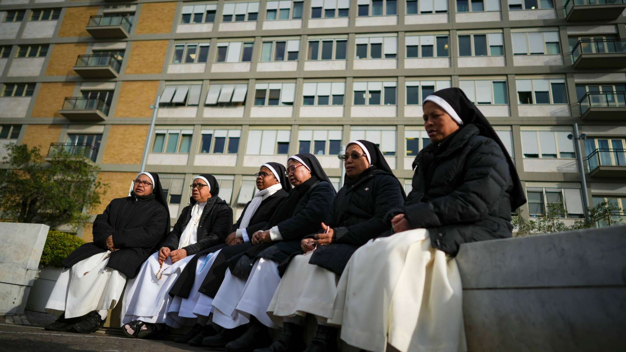 Papst Franziskus im Krankenhaus