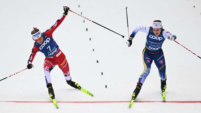 Zeitgleich zu Silber: Langlauf-Star Johaug fehlen Zentimeter