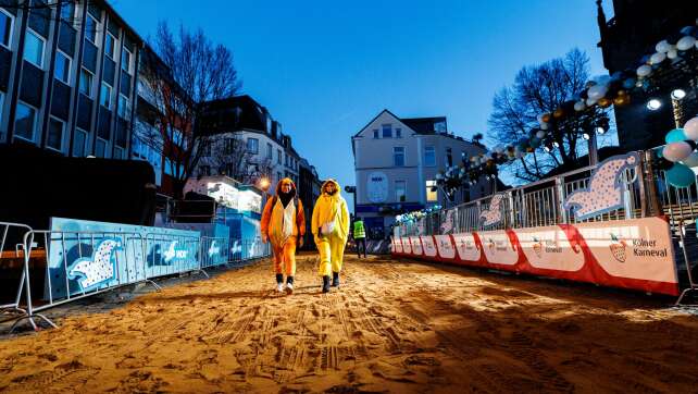 Ruhe vor dem Rosenmontags-Sturm