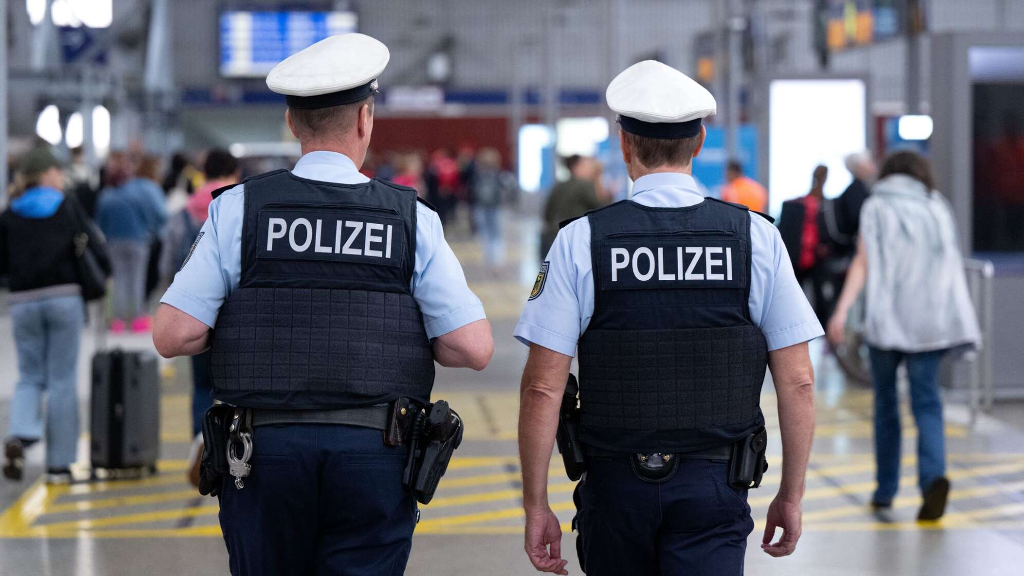 Bundespolizei am Münchner Hauptbhanhof