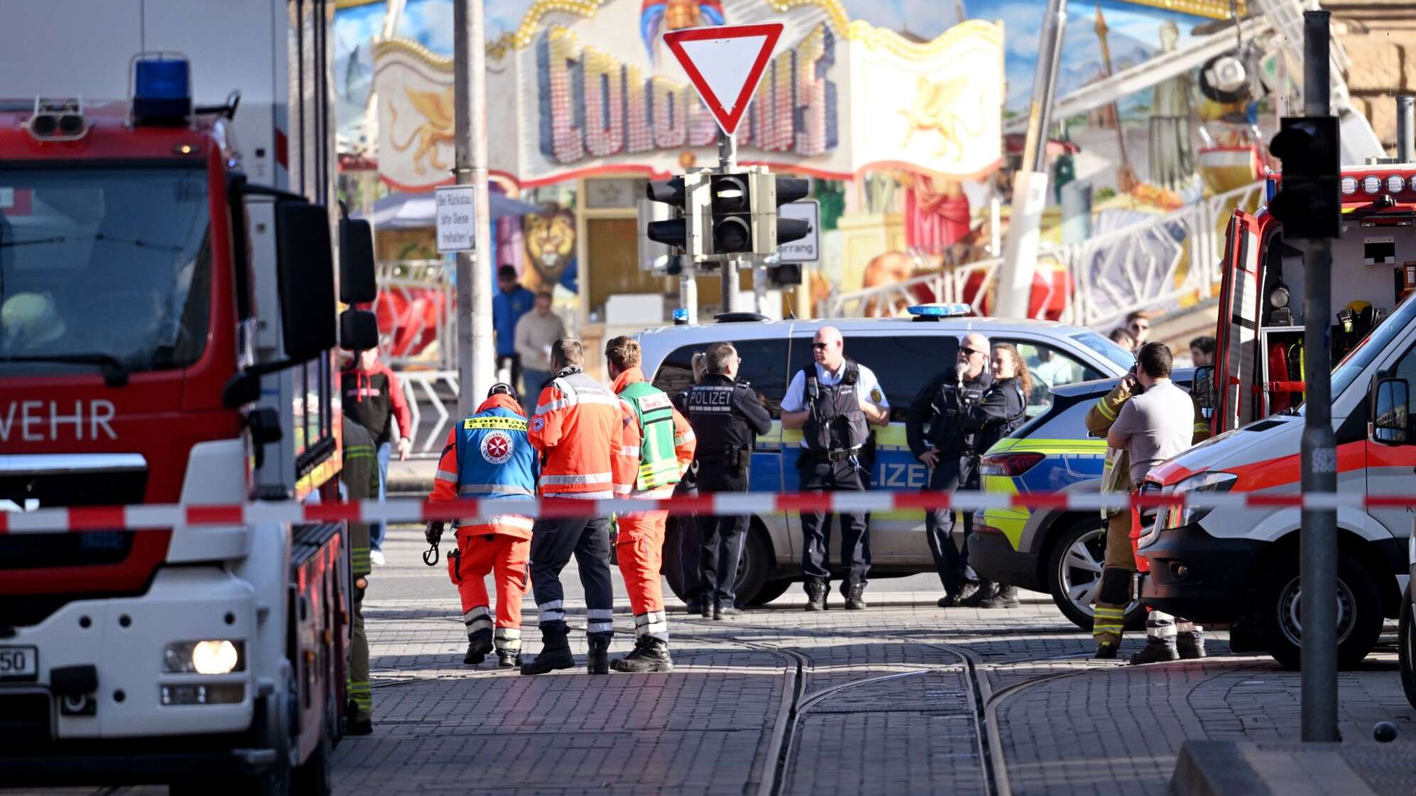 Polizeieinsatz in Mannheim