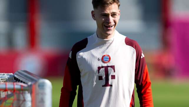 Gut für Bayern: Kimmich grätscht und rennt im Training