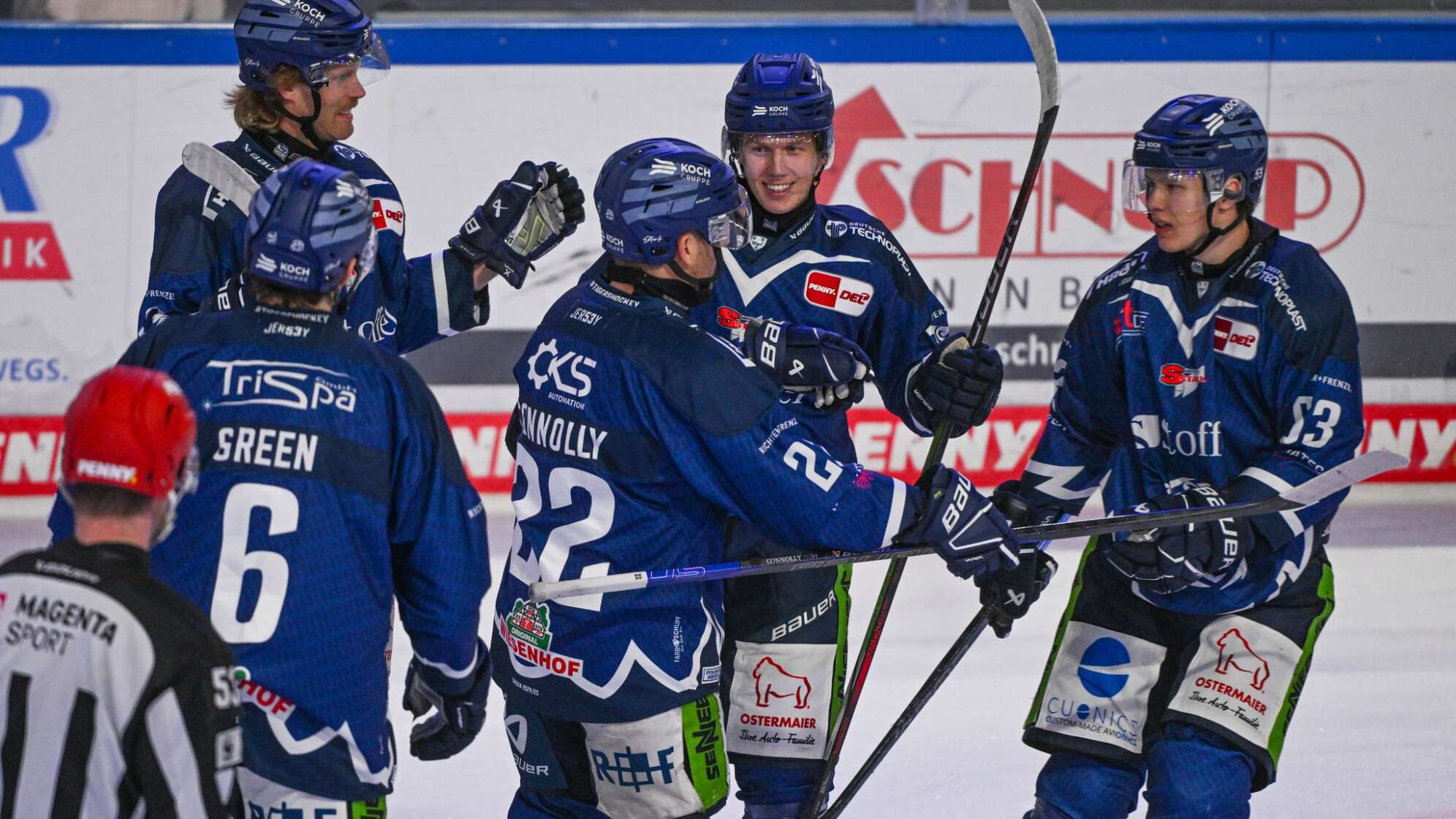 Die Straubing Tigers steht im Playoff-Viertelfinale.